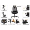 REACONDICIONADA SILLA OFICINA GAMA SENIOR SE1100 CROMAD - Imagen 7