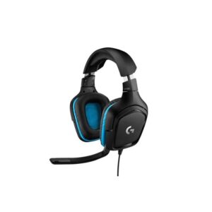 AURICULARES + MICROFONO LOGITECH GAMING G432 USB  DTS 7.1 BLACK BLUE