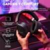 AURICULARES + MICROFONO TRUST GAMING GXT 489 FAYZO HEADSET MULTI BLACK - Imagen 6