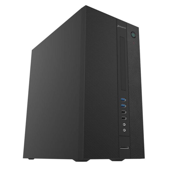 CAJA ORDENADOR PHOENIX MATX 2XUSB 3.0 + 2XUSB 2.0 + LMT BLACK - Imagen 2