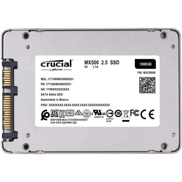 DISCO DURO SSD CRUCIAL 1TB MX500 - Imagen 3