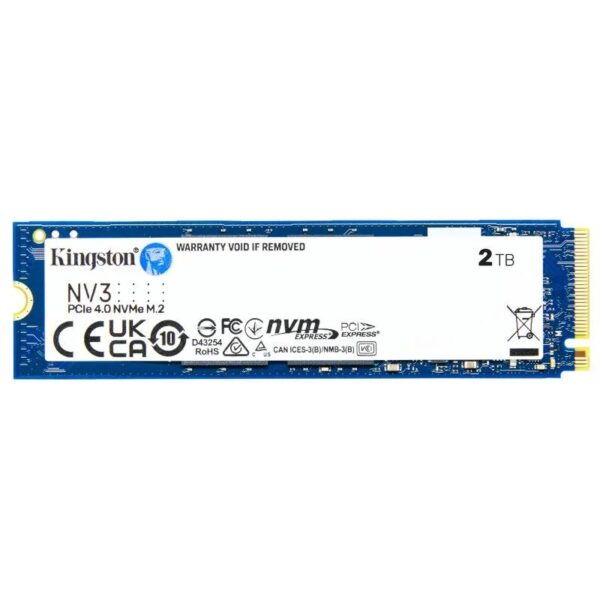 DISCO DURO SSD KINGSTON NV3 2TB M2 NVME PCIE 4.0 M.2 2280 - Imagen 3