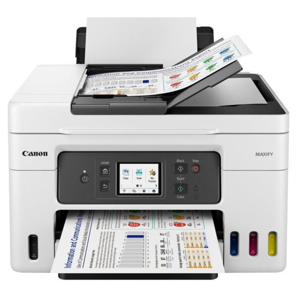 IMPRESORA CANON MAXIFY GX4050 MEGATANK MFP DUPLEX COLOR WIFI BLACK WHITE - Imagen 2