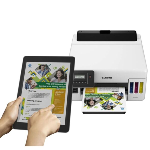 IMPRESORA CANON MAXIFY GX5050 MEGATANK COLOR DUPLEX RJ45 WIFI - Imagen 4