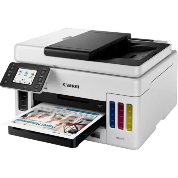 IMPRESORA CANON MAXIFY GX6050 MEGATANK MFP COLOR RJ 45WIFI WHITE - Imagen 3