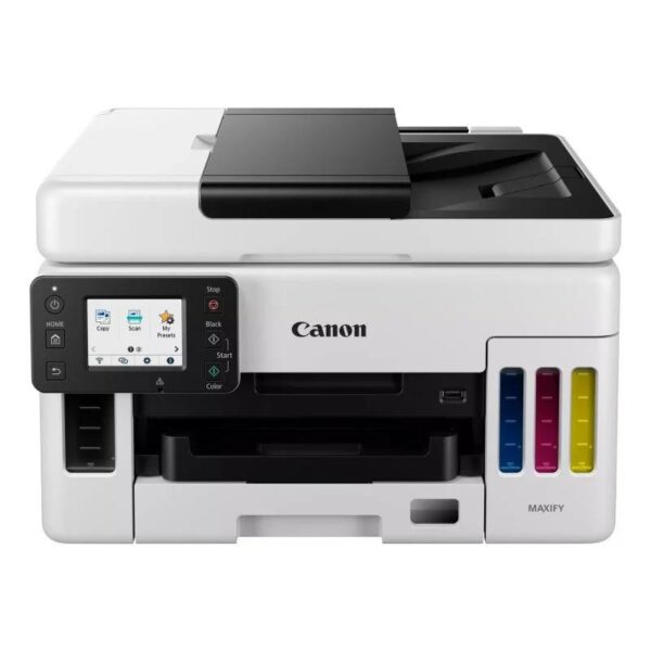 IMPRESORA CANON MAXIFY GX6050 MEGATANK MFP COLOR RJ 45WIFI WHITE