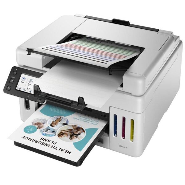 IMPRESORA CANON MAXIFY GX6550 MEGATANK MFP DUPLEX D-ADF COLOR RJ45 WIFI - Imagen 2