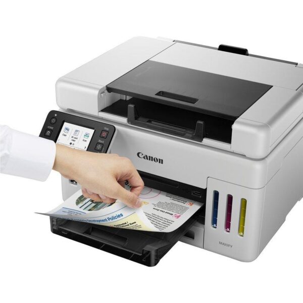 IMPRESORA CANON MAXIFY GX6550 MEGATANK MFP DUPLEX D-ADF COLOR RJ45 WIFI - Imagen 5