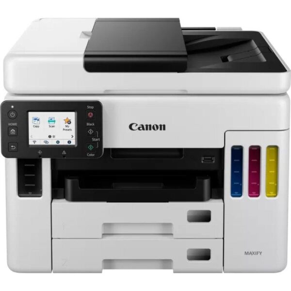 IMPRESORA CANON MAXIFY GX7050 MEGATANK MFP DUPLEX D-ADF COLOR RJ45 WIFI