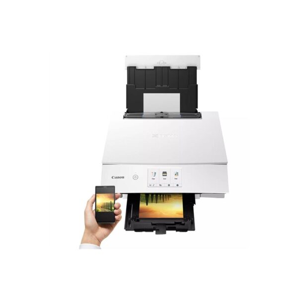 IMPRESORA CANON PIXMA TS8351A DESKJET MFP DUPLEX COLOR WIFI WHITE - Imagen 2