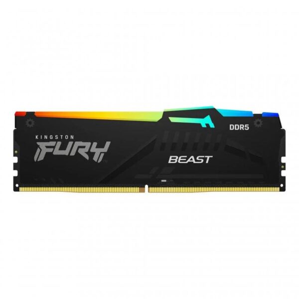 MEMORIA RAM 16GB KINGSTON DDR5 5600MHZ FURY BEAST CL40 1.25V RGB - Imagen 2