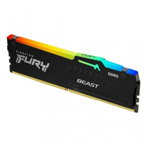 MEMORIA RAM 16GB KINGSTON FURY BEAST DDR5 5200MHZ RGB - Imagen 2