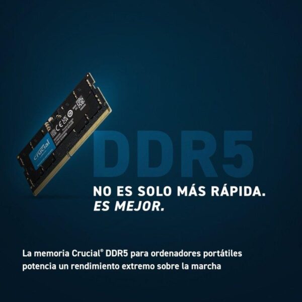 MEMORIA SODIMM 24GB CRUCIAL DDR5 5600MHZ - Imagen 2