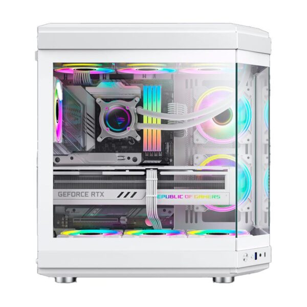 ORDENADOR GAMING HYPE RGB I7 13700K 64 DDR5 2TB NVME REF.LI 750W W11P WHITE - Imagen 2