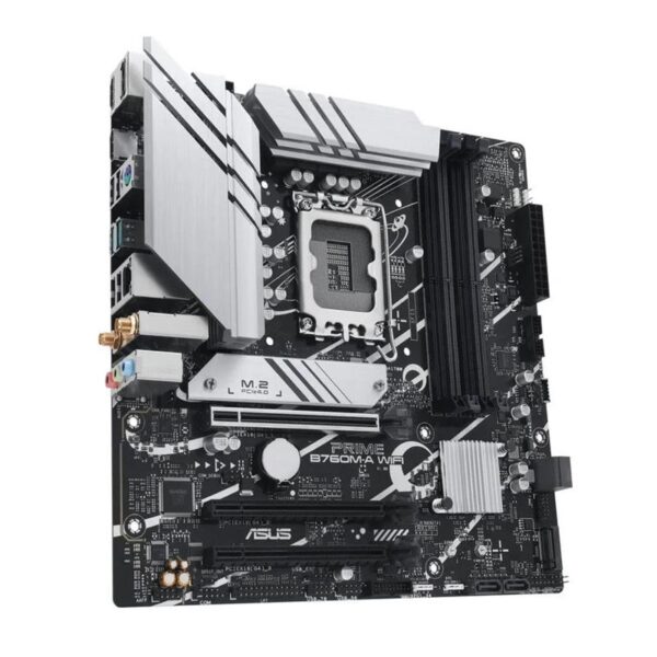 PLACA BASE ASUS PRIME B760M-A WIFI MATX 4XDDR4 HDMI + DP - Imagen 2