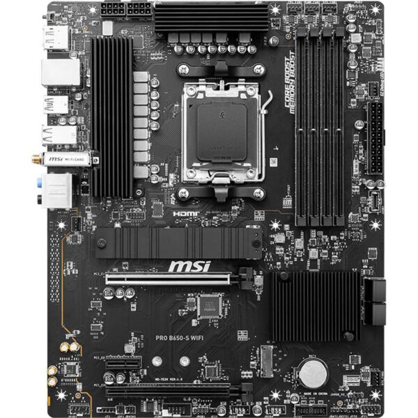 PLACA BASE MSI PRO B650-S WIFI ATX AM5 4XDDR5 HDMI + DP - Imagen 2