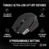 RATON GAMING CORSAIR M65 ULTRA RGB WIRELESS BLACK - Imagen 6