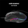 RATON PHOENIX GAMING USB RGB 7200 DPI 7 BOTONES - Imagen 5