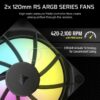 REFRIGERACION LIQUIDA CPU CORSAIR NAUTILUS 240MM ARGB BLACK - Imagen 5