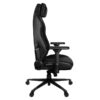 SILLA GAMING PHOENIX CUERO MONARCH TALLA XL BLACK - Imagen 3