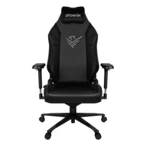 SILLA GAMING PHOENIX CUERO MONARCH TALLA XL BLACK