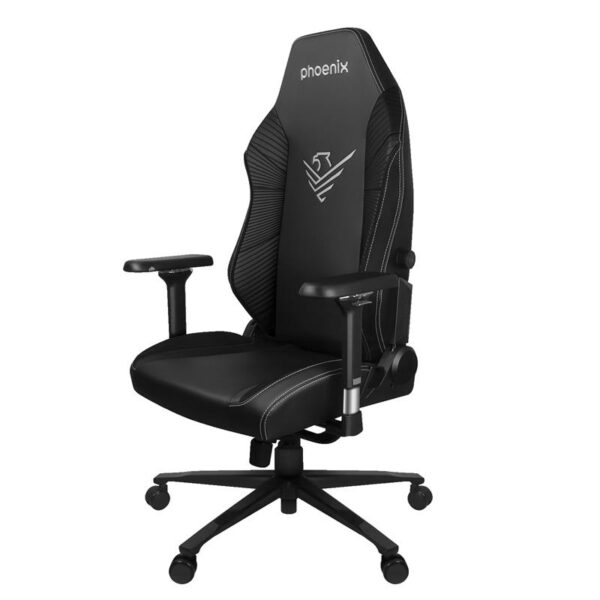 SILLA GAMING PHOENIX CUERO MONARCH TALLA R BLACK - Imagen 5