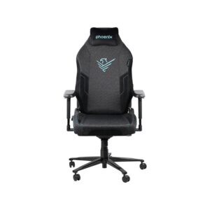 SILLA GAMING PHOENIX TELA MONARCH TALLA XL BLACK BLUE