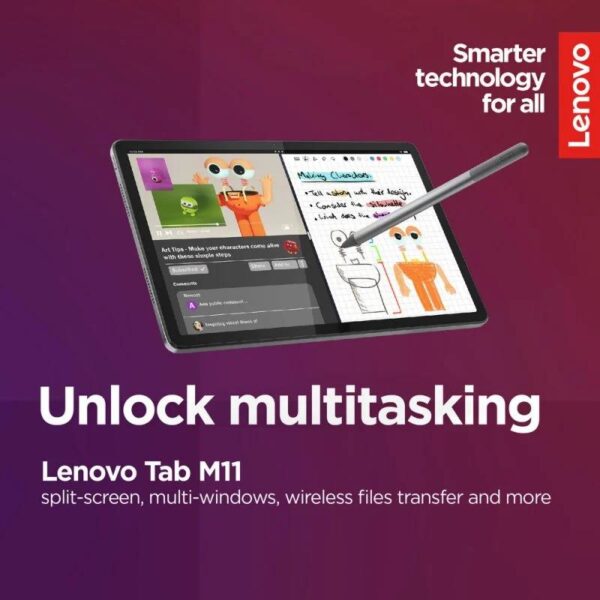 Lenovo Tab M11 11 8GB 128GB MEDIATEK HELIO + PEN + FUNDA - Imagen 3