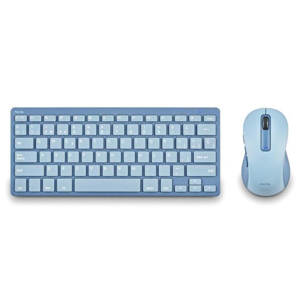 TECLADO + RATON NGS FANTASY KIT WIRELESS BLUE - Imagen 5