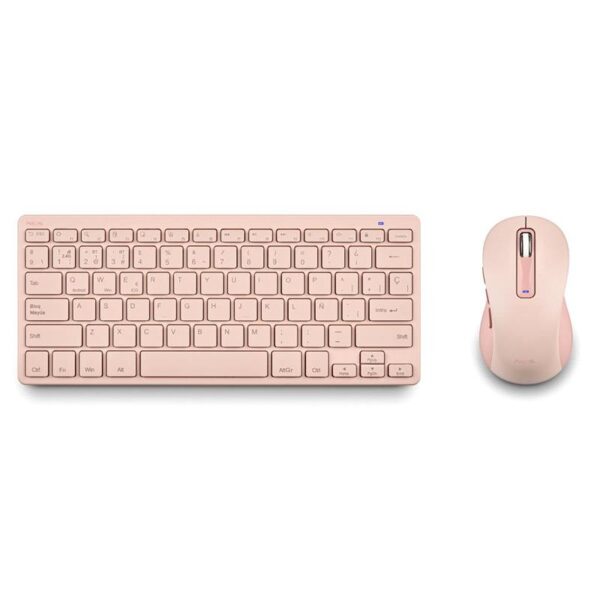 TECLADO + RATON NGS FANTASY KIT WIRELESS PINK - Imagen 5