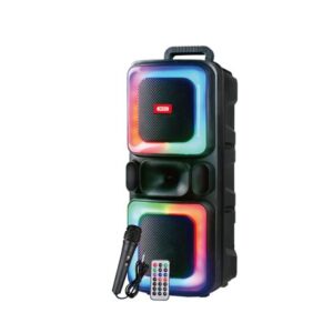 ALTAVOZ KARAOKE RGB 20W CON MICROFONO F55 XO