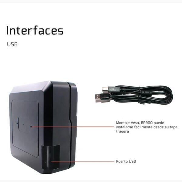 LECTOR AVPOS CODIGOS 1D + 2D + QR BP900 OMNIDIRECCIONAL USB - Imagen 12