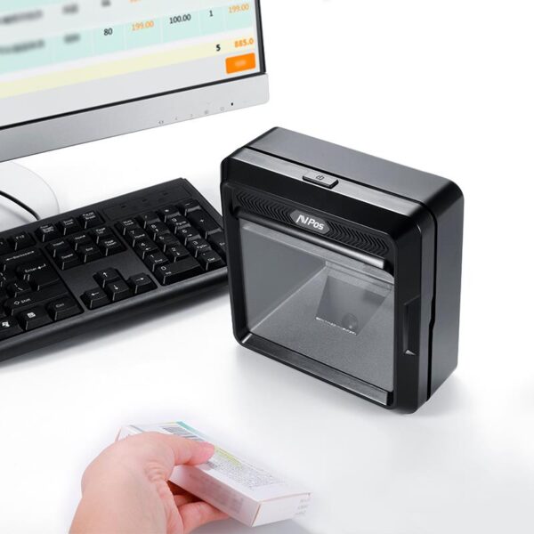 LECTOR AVPOS CODIGOS 1D + 2D + QR BP900 OMNIDIRECCIONAL USB - Imagen 3