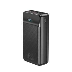 POWERBANK PR201 30000MAH  2 ENTRADAS  3 SALIDAS  65W  LCD XO NEGRO