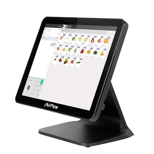 TPV AVPOS K4000 15 SLIM TACTIL J4125/4GB/SSD128GB/BLACK 3YR GARANTIA - Imagen 2
