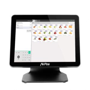 TPV AVPOS K4000 15 SLIM TACTIL J4125/4GB/SSD128GB/BLACK 3YR GARANTIA