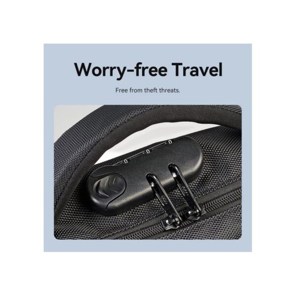 MOCHILA VENTION 14-17 18L IMPERMEABLE BLACK - Imagen 3