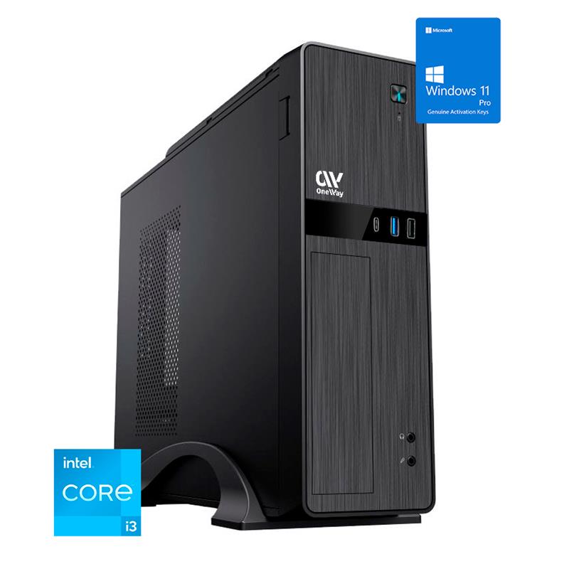 ORDENADOR SFF ONEWAY POLARIS I3 12100 8GB 500GB NVME W11PRO