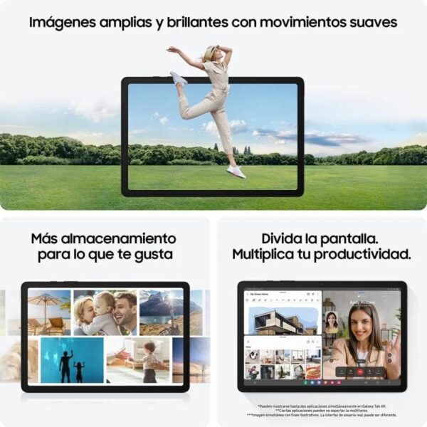Samsung Tab A9 8.7" SMX115 4GB 64GB 4G SILVER - Imagen 5