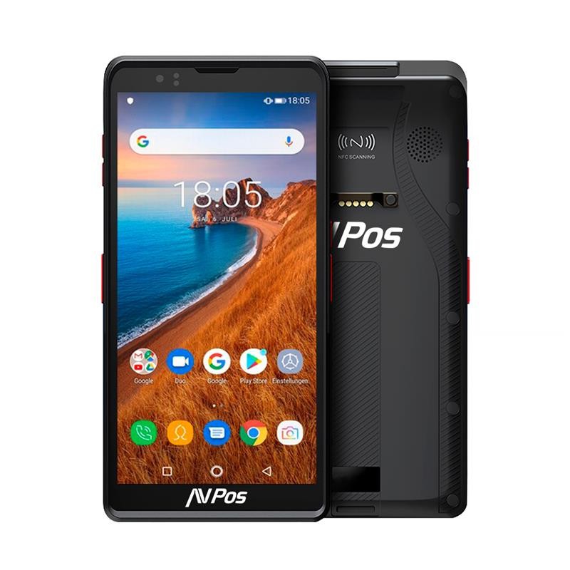 CAPTURADOR PDA AVPOS DC60 6 OCTA 4GB 64GB NFC 2D 4G FUNDA ANDROID