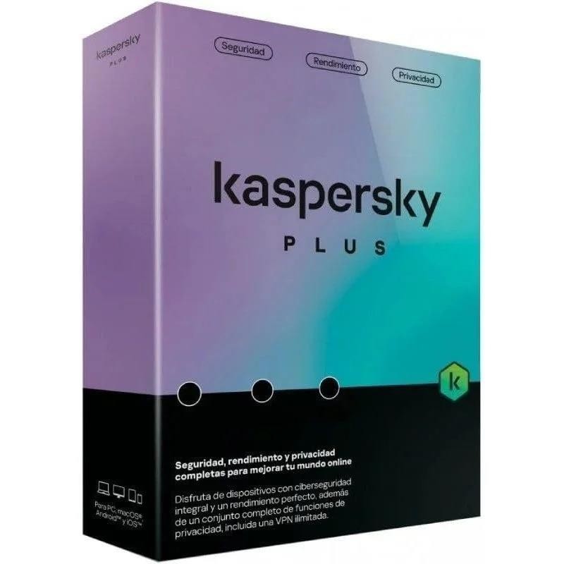 ANTIVIRUS KASPERSKY PLUS 1YEAR 1L PC MAC ANDROID IOS