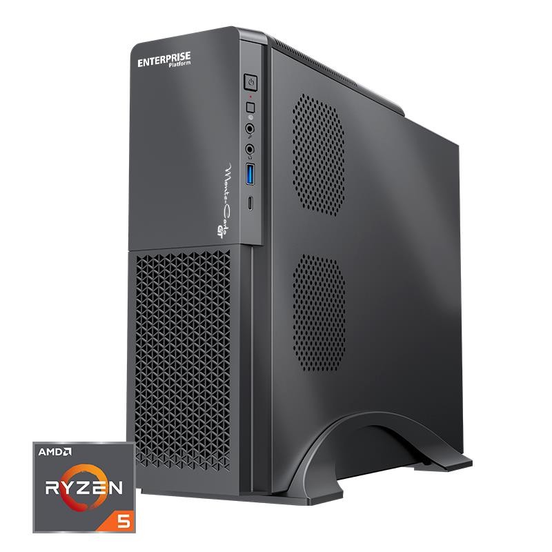 ORDENADOR ENTERPRISE MONTECARLO GT PB GIGABYTE RYZEN 5 5600G 8GB SSD500M2 LMT 5Y