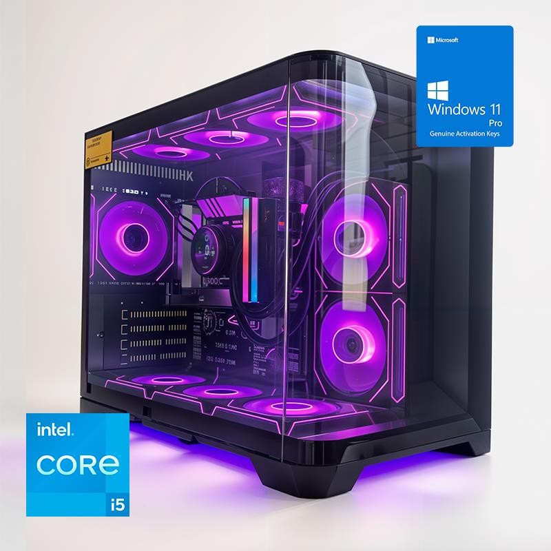 ORDENADOR GAMING HYPE M RGB I5 14400 32GB SSD1TB NVME R.LIQ 850W W11PRO