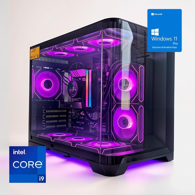 ORDENADOR GAMING HYPE M RGB I9 14900K 32GB SSD1TB NVME R.LIQ 850W W11PRO