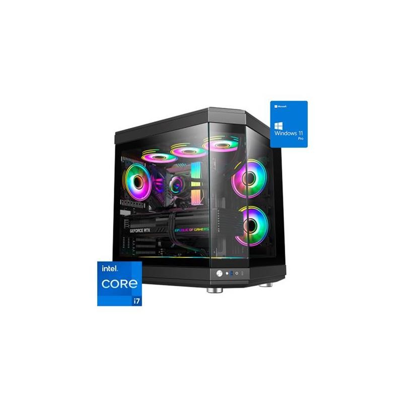 ORDENADOR GAMING HYPE PRO RGB I7 14700K 64 DDR5 2TB NVME REF.LIQ 1000W W11PRO BLACK