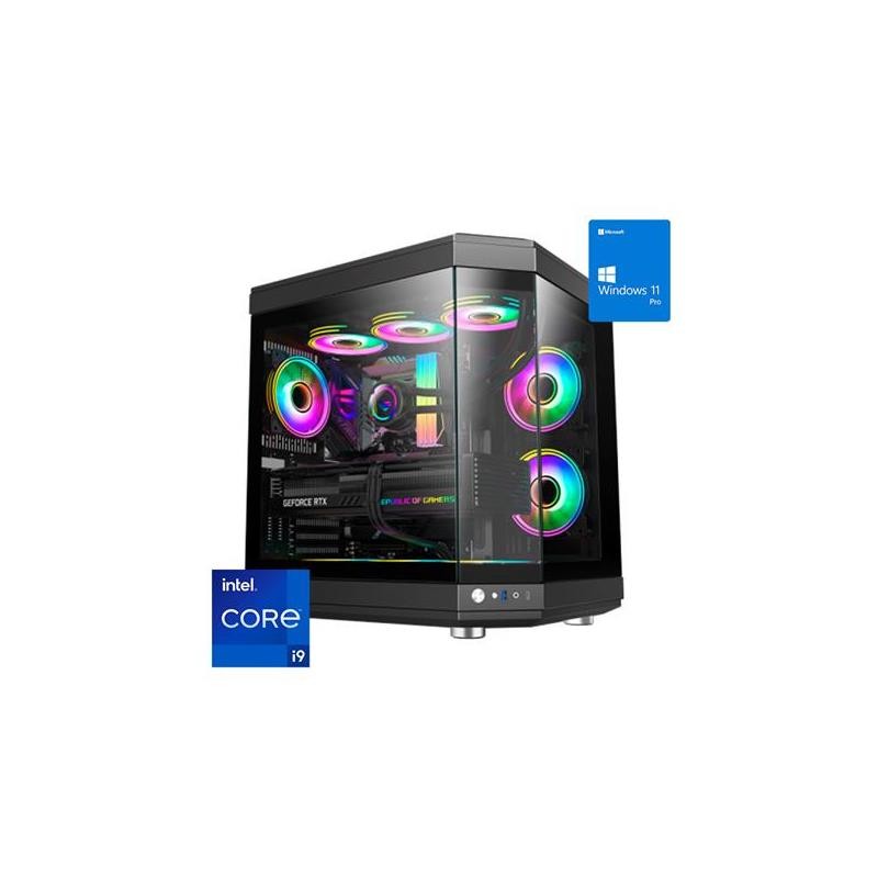 ORDENADOR GAMING HYPE PRO RGB I9 14900K 64 DDR5 2TB NVME REF.LIQ 1000W W11PRO BLACK
