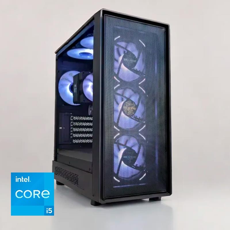 ORDENADOR GAMING STORM RGB I5 12400 8G SSD500 NVME 600W