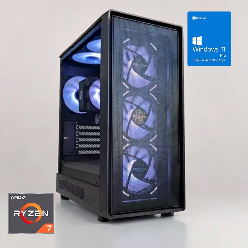 ORDENADOR GAMING STORM RGB RYZEN 7 5700G 16G SSD500 NVME 600W W11PR