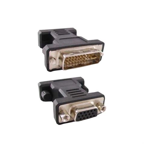 ADAPTADOR DVI A VGA 24+5 PIN CROMAD