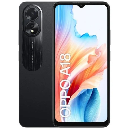 OPPO A18 6.56 HD+ 4GB 128GB 8MPX BLACK
